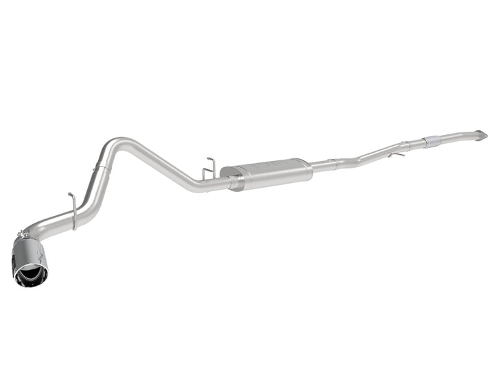 aFe Apollo GT Series 19-20 GM 1500 2.7L (t) 409 SS CB Exhaust System w/Polished Tip
