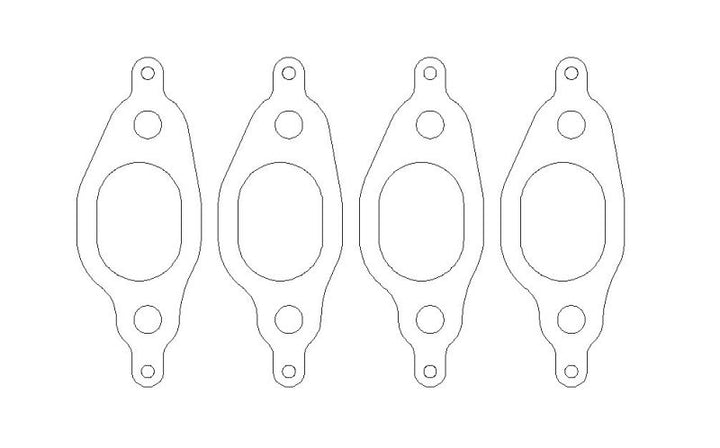 Cometic VW 1.8L 8V 77-99 Exhaust Set .030 inch MLS Head Gasket 1.060 inch X 1.480 inch Port