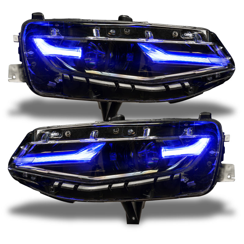 Oracle 19-21 Chevy Camaro LS/LT RGB+A Headlight DRL  Kit - ColorSHIFT w/ 2.0 Controller