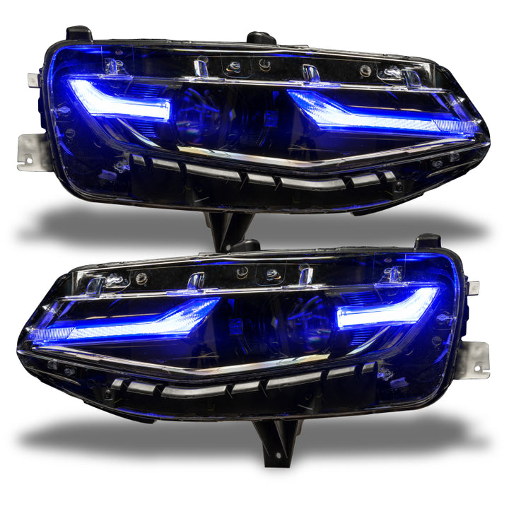 Oracle 19-21 Chevy Camaro LS/LT RGB+A Headlight DRL  Kit - ColorSHIFT w/ BC1 Controller