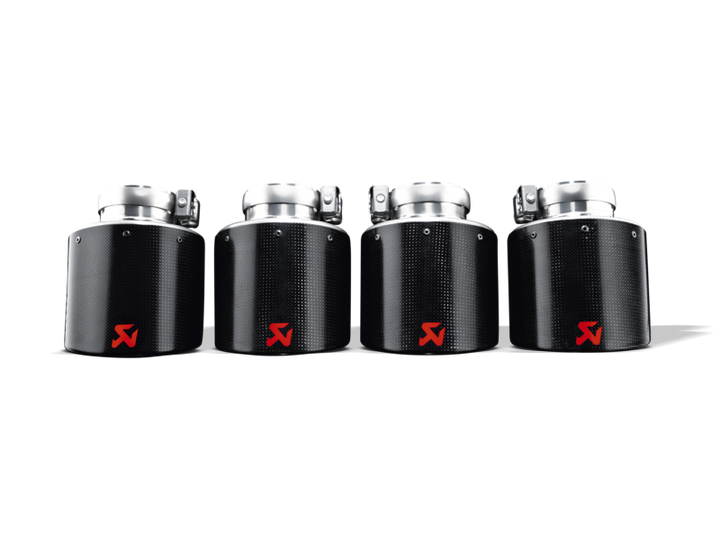 Akrapovic 08-25 Nissan GT-R Tail Pipe Set (Carbon 125 mm)