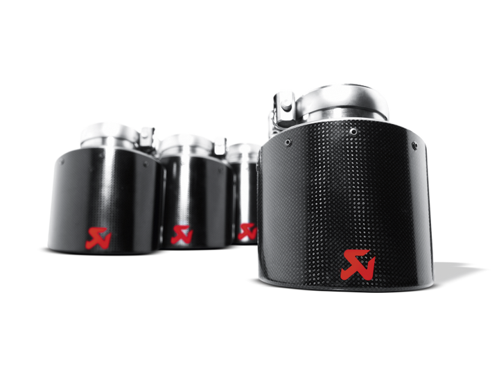 Akrapovic 08-25 Nissan GT-R Tail Pipe Set (Carbon 125 mm)