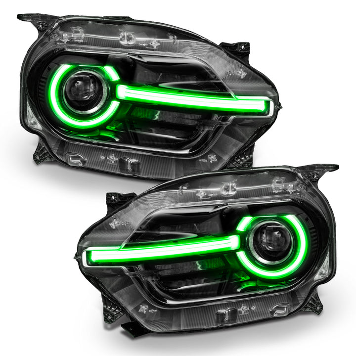 Oracle 2021 Ford Bronco Sport RGB+W Headlight DRL + Halo  - ColorSHIFT w/ RF Controller