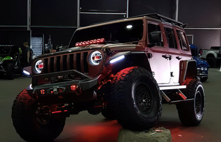 Oracle Jeep Wrangler JL/Gladiator JT Projector Illumination Kit - w/o Controller