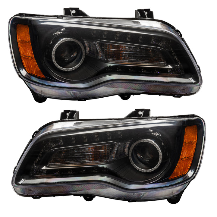 Oracle 11-14 Chrysler 300C SMD HL - Black - NON HID - DRL - w/ 2.0 Controller