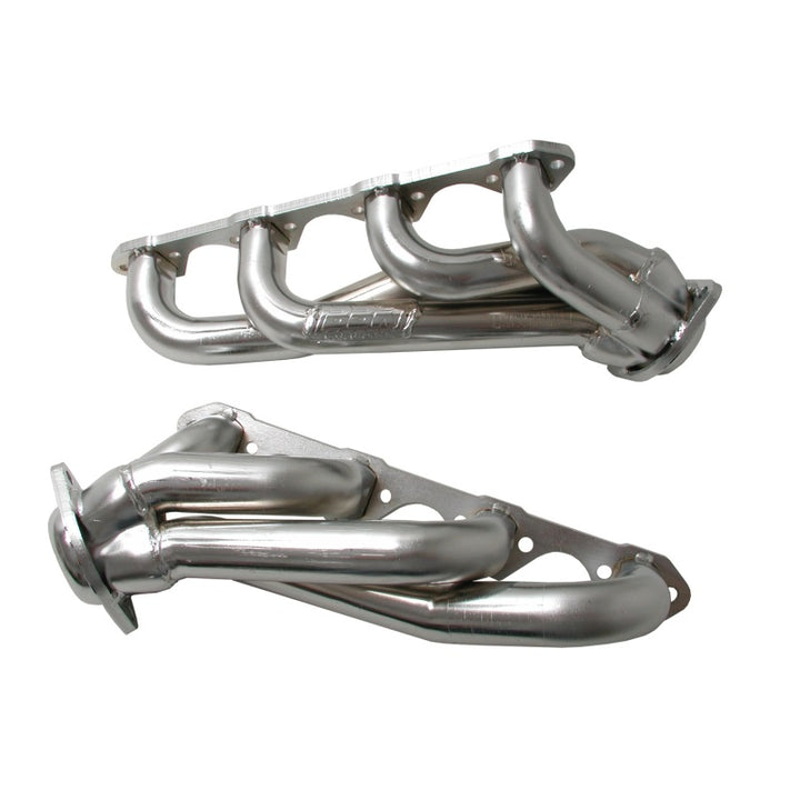 BBK 79-93 Mustang 351 Swap Shorty Unequal Length Exhaust Headers - 1-5/8 Titanium Ceramic