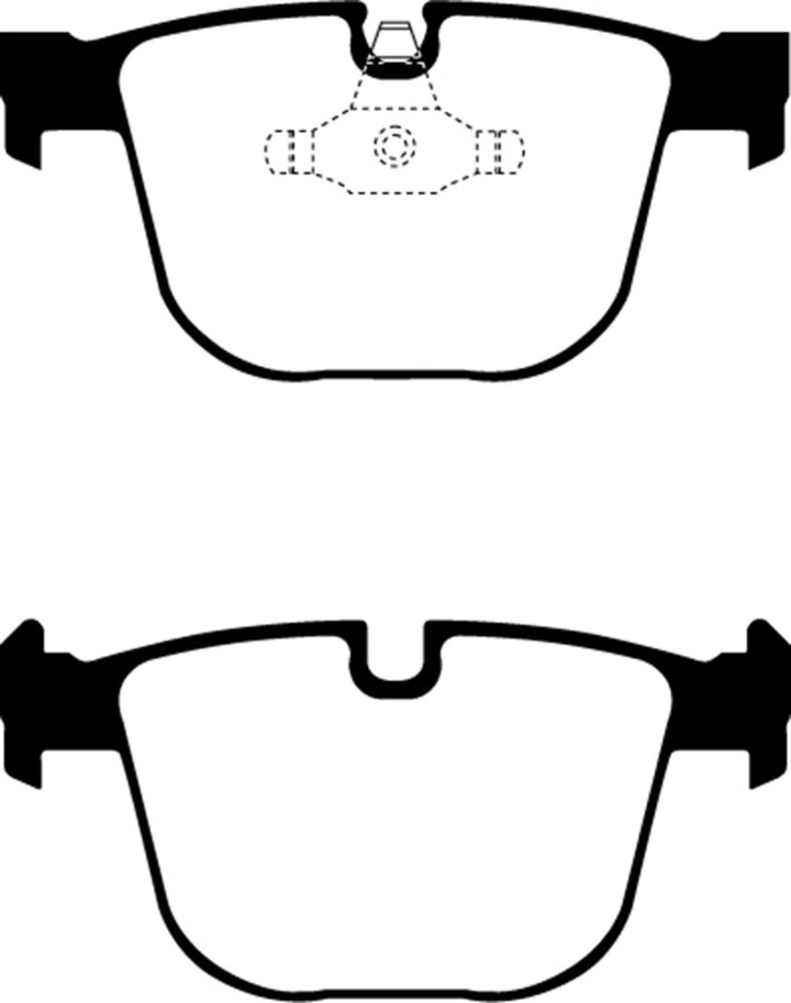 EBC 08-10 BMW M3 4.0 (E90) Yellowstuff Rear Brake Pads