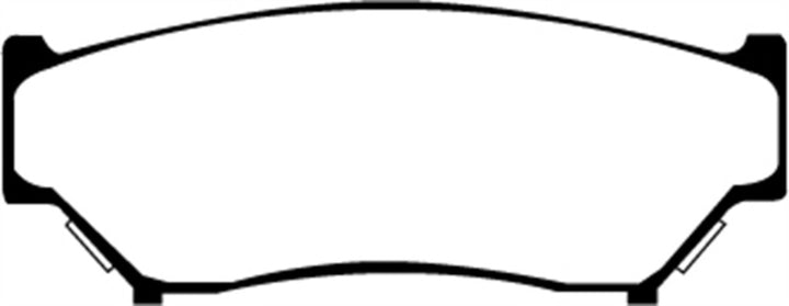 EBC 98-00 Chevrolet Tracker 1.6 (4 Door) Greenstuff Front Brake Pads