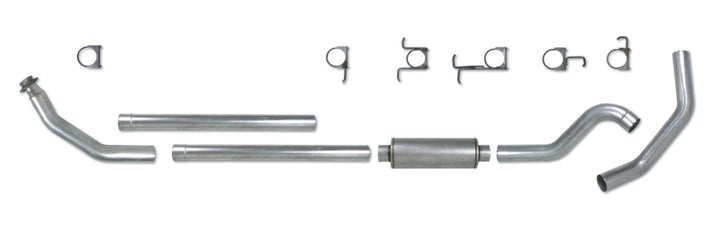 Diamond Eye KIT 4in Turbo Back SGL AL: 98.5-02 DODGE CUMMINS 5.9L
