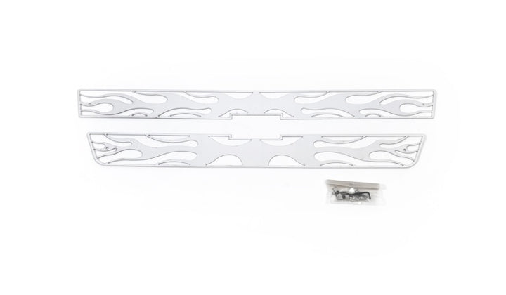 Putco 01-02 Chevrolet Silverado HD Flaming Inferno Stainless Steel Grille