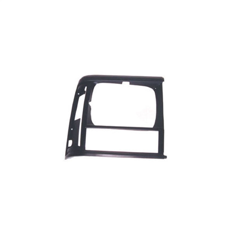 Omix Headlight Bezel LH Blk 91-96 Cherokee & Comanche