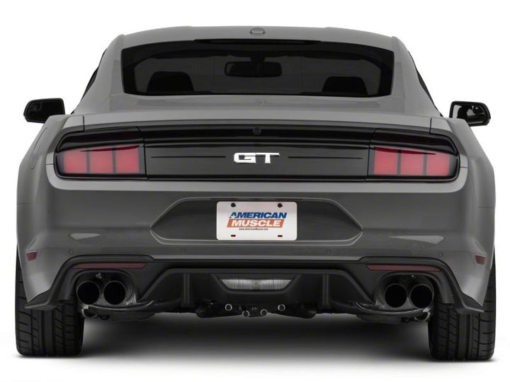 Raxiom 15-23 Ford Mustang Profile LED Tail Lights Gloss Black Housing- Red Lens