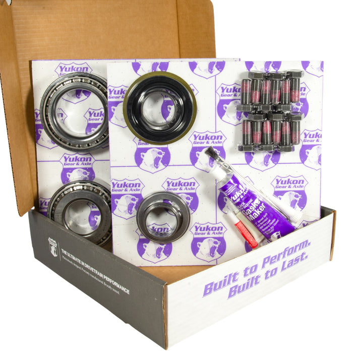 Yukon Gear 11.5in AAM 4.56 Rear Ring & Pinion Install Kit Positraction 4.375in OD Pinion Bearing