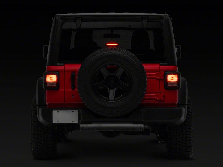 Raxiom 18-23 Jeep Wrangler JL Axial Series LED Third Brake Light- Smoked