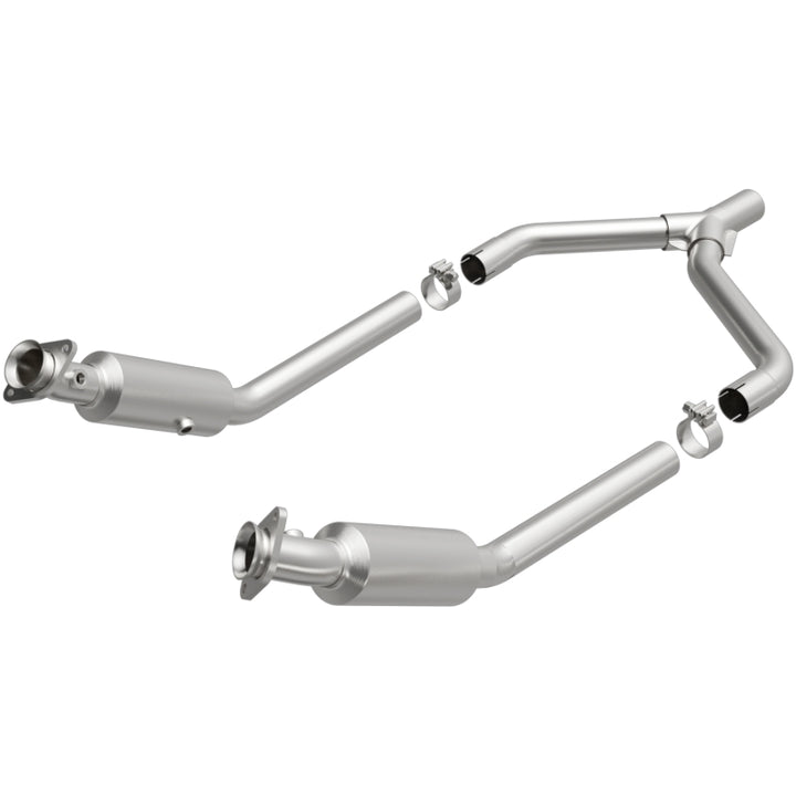 MagnaFlow Direct Fit Catalytic Converter 05-10 Ford Mustang 4.0L Y-Pipe Assembly