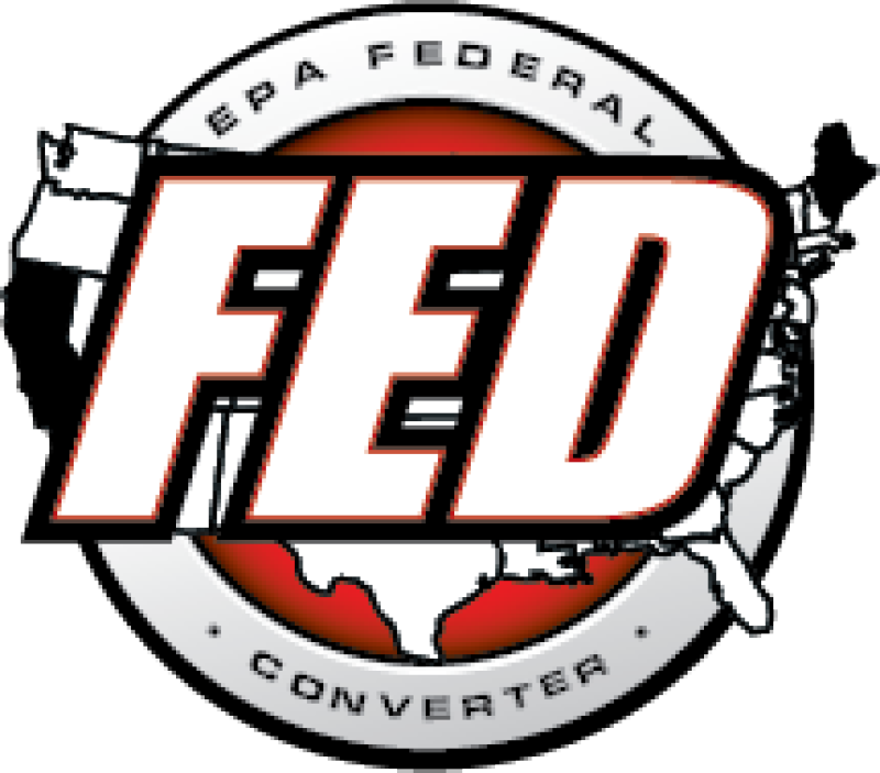 MagnaFlow Direct Fit Catalytic Converter 85-87 Mazda B2000 front 49S