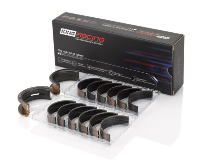 King Engine Bearings Subaru EZ30/EZ30D (Size 0.25 Oversized) Performance Main Bearing Set
