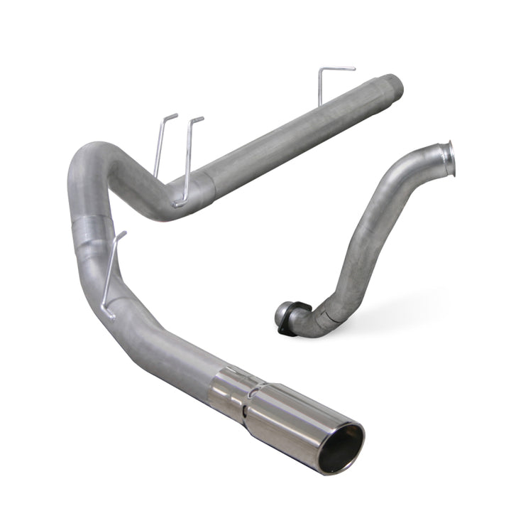 Diamond Eye KIT 4in DPF-BACK w/ DP Single AL 08-10 Ford 6.4L Powerstroke F250/F350