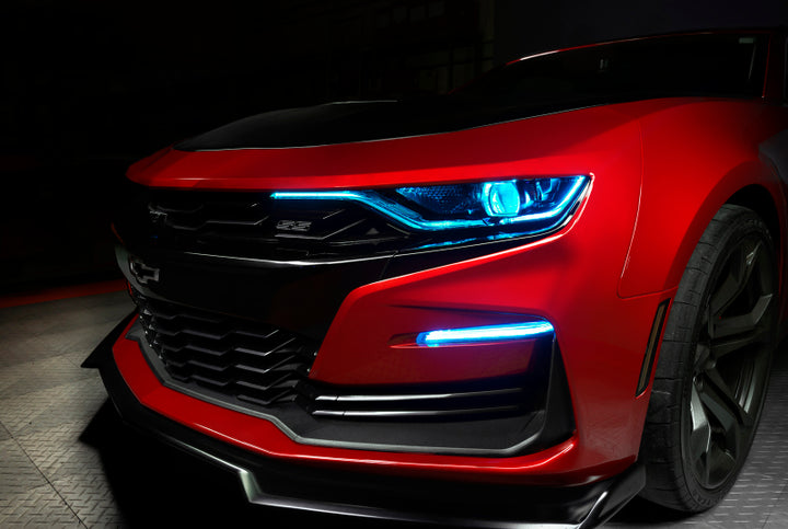 Oracle 19-21 Chevy Camaro SS/RS RGBW+A Headlight DRL Kit - ColorSHIFT w/ BC1 Controller