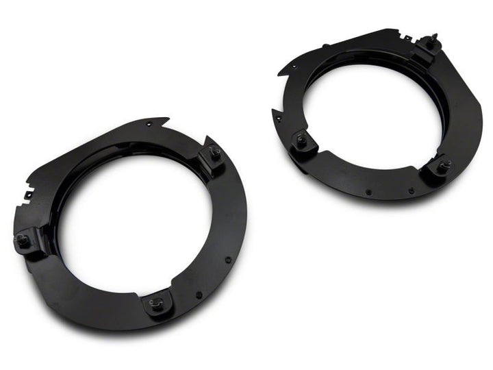 Raxiom 18-23 Jeep Wrangler JL 7-In Headlight Retro-Fit Kit w/ Harness- Black Housing (Clear Lens)