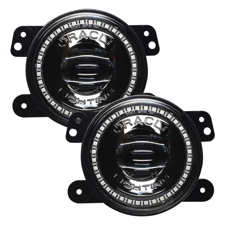 Oracle Jeep Wrangler JK/JL/JT High Performance W LED Fog Lights - ColorSHIFT - Dynamic