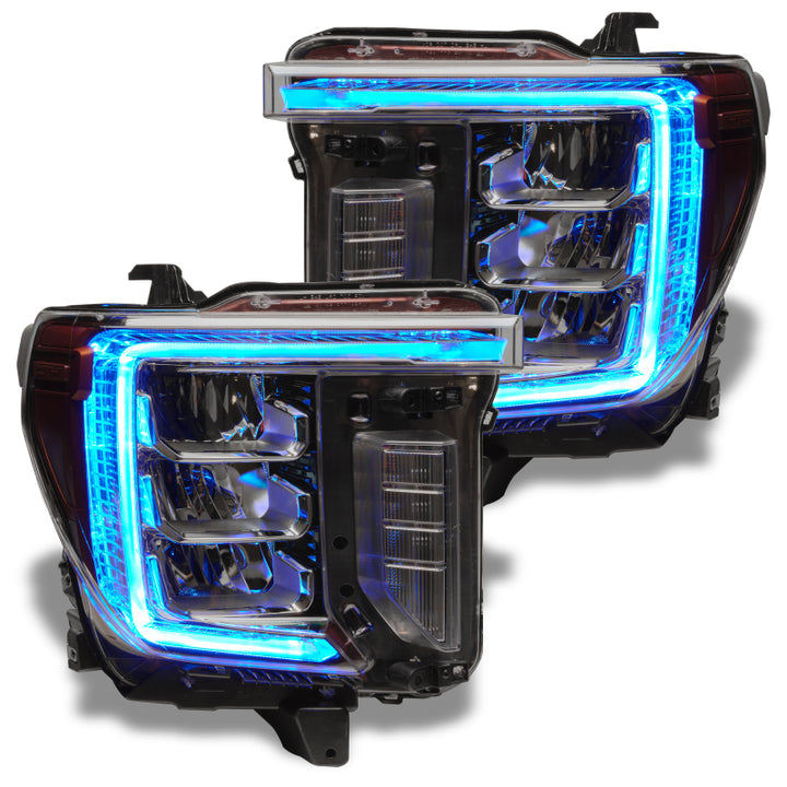 Oracle 20-21 GMC Sierra 2500 HD RGB+W Headlight DRL Kit - w/ Simple Controller
