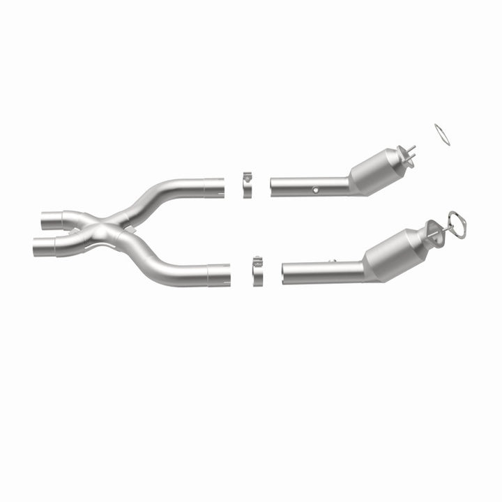 MagnaFlow Direct Fit Catalytic Converter 2011 Mustang 5.0L w/met O/R