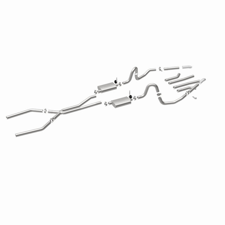 MagnaFlow Sys Cat-Back 68-72 GM A-Body Chevelle et