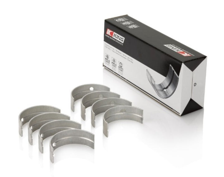 King Engine Bearings Mitsubishi 181CI 3.0L 6G72 V6 (Size 1.0) Main Bearing Set