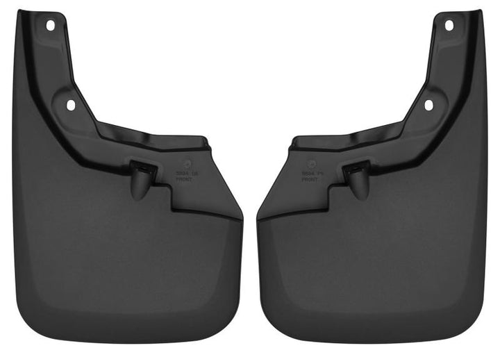 Husky Liners 16-22 Toyota Tacoma w/ OE Fender Flares Custom Molded Front Mud Guards - Black