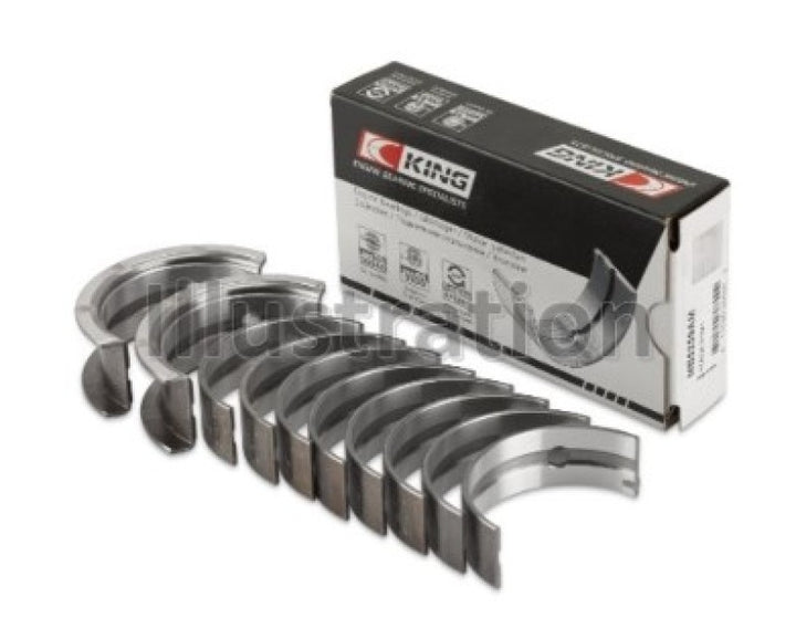 King Engine Bearings Ford 239/256/272/292 (Size .010) Crankshaft Main Bearing Set