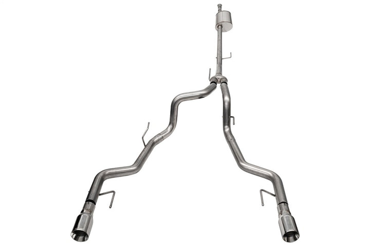 Corsa 2022-2024 2023 Ford F-150 SuperCrew/5.5ft Bed 5.0L V8 Sport Cat-Back Dual Rear Exit-Polished