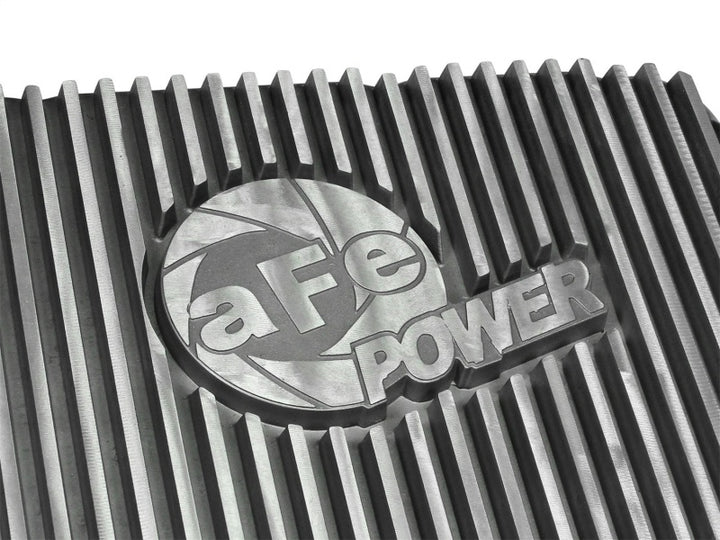 aFe Transmission Pan Cover (Raw); Dodge Diesel Trucks 07.5-12 L6-6.7L (td)