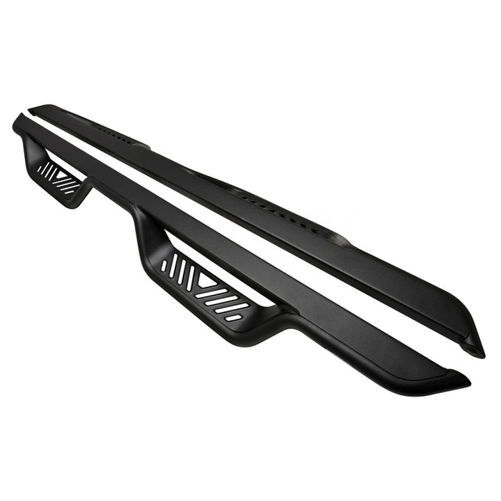 Westin 05-22 Toyota Tacoma Double Cab Outlaw Drop Nerf Step Bars - Textured Black
