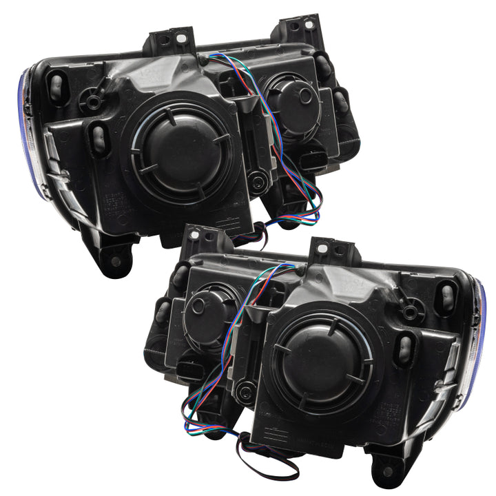 Oracle 11-14 Chrysler 300C SMD HL - Black - NON HID - ColorSHIFT DRL - ColorSHIFT