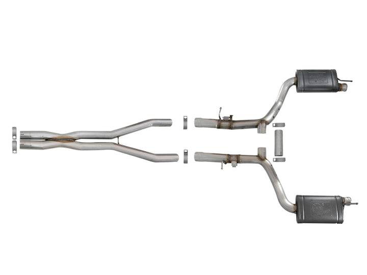 aFe POWER MACH Force-Xp 15-17 Dodge Challenger Hellcat V8-6.2L 304 SS Cat-Back Exhaust System