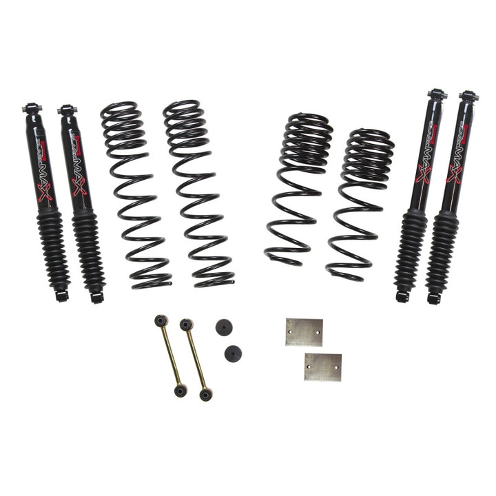Skyjacker 2020 Jeep JL 4WD Rubicon Diesel 1.5in Dual Rate Long Travel Sus Lift Kit w/Blk Max Shocks