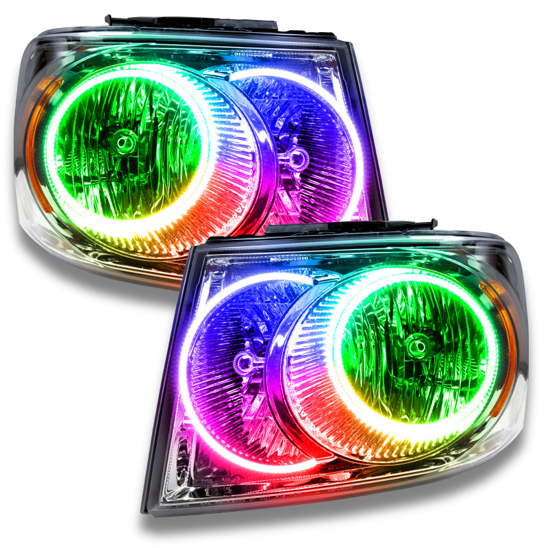 Oracle 07-09 Dodge Durango SMD HL - Chrome - ColorSHIFT