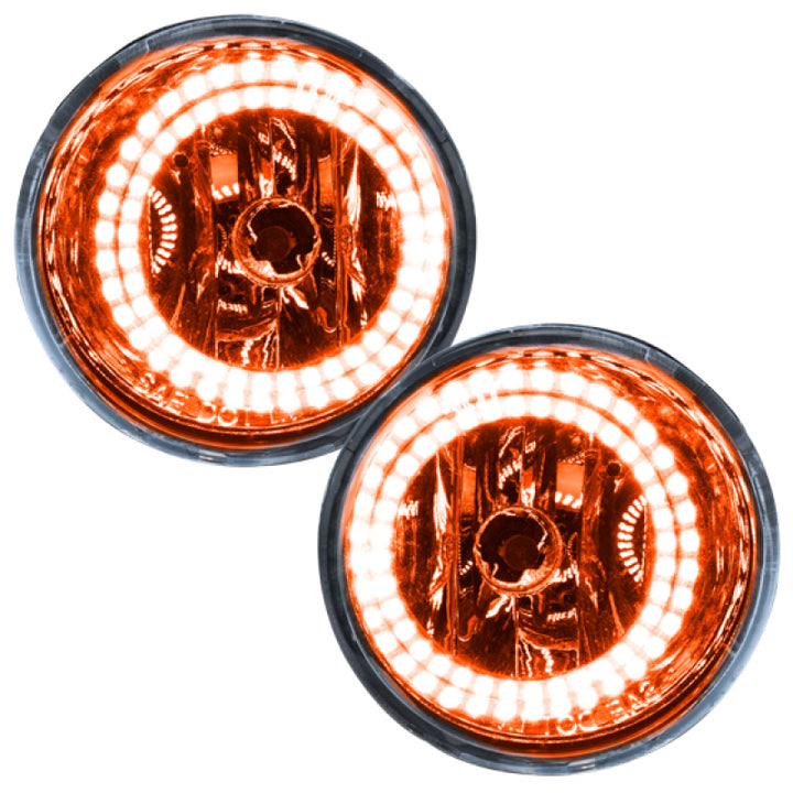 Oracle Lighting 04-15 Nissan Titan Pre-Assembled LED Halo Fog Lights -Amber
