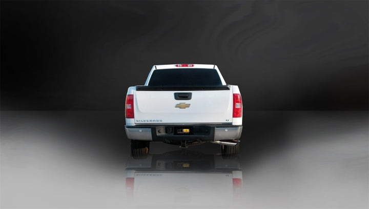 Corsa 2007-2008 Chevrolet Silverado Reg. Cab/Short Bed 1500 4.8L V8 Polished Sport Cat-Back Exhaust
