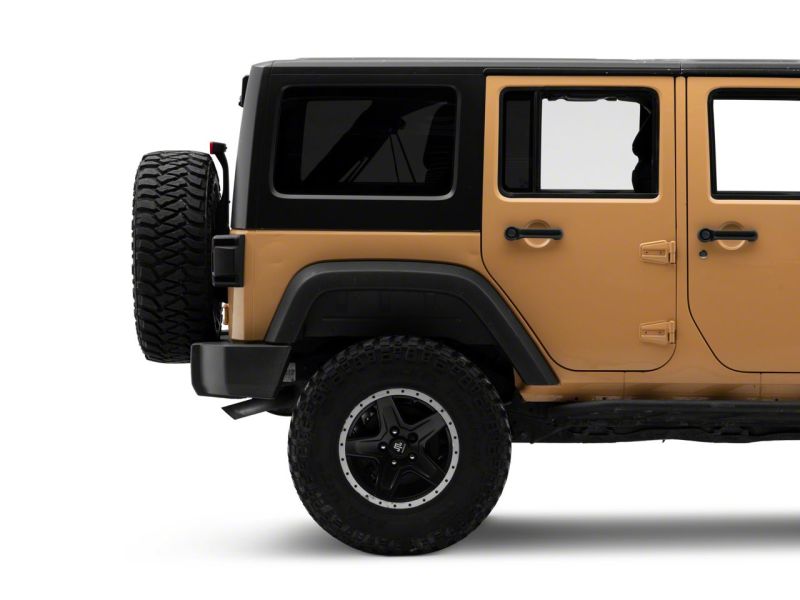 Raxiom 07-18 Jeep Wrangler JK Axial Series Carver LED Tail Lights- Black Housing (Smoked Lens)