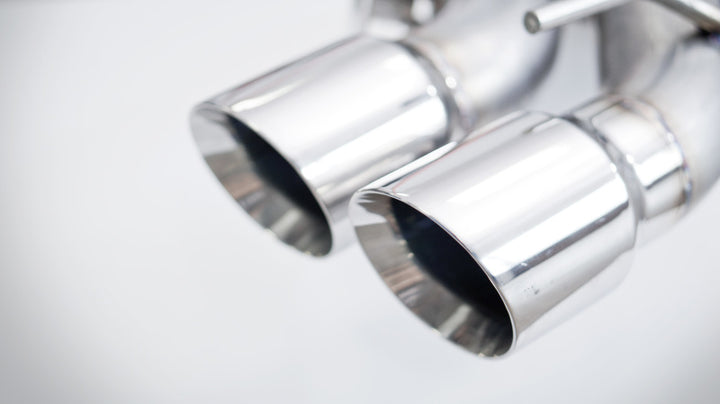 Stainless Works 2016-18 Cadillac CTS-V Sedan Axle Back System Dual-Mode Turbo Mufflers 4in Tips