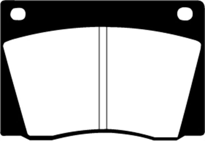 EBC 67-74 Ac 428 7.0 Greenstuff Front Brake Pads