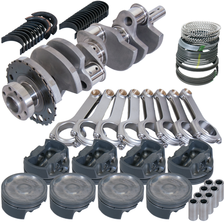 Eagle Chevy LS3/LS4 3.905in Bore +26.00cc Dish .125in OS Rotating Assembly Kit w/ 24 Tooth Reluctor