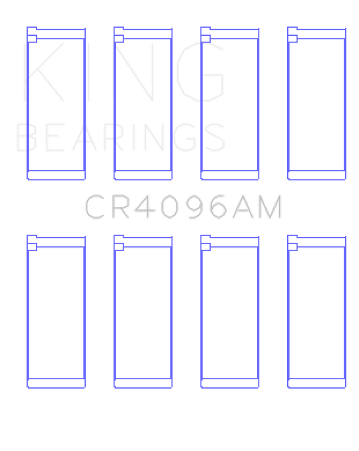 King Engine Bearings Mazda FE/G6/F8 Rod Bearing Set