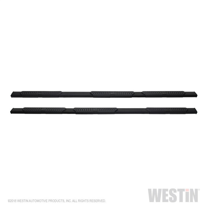 Westin 09-18 Dodge Quad Cab w/ 6.5ft Bed / Crew Cab w/ 5.5ft Bed R5 M-Series Nerf Step Bars - Black