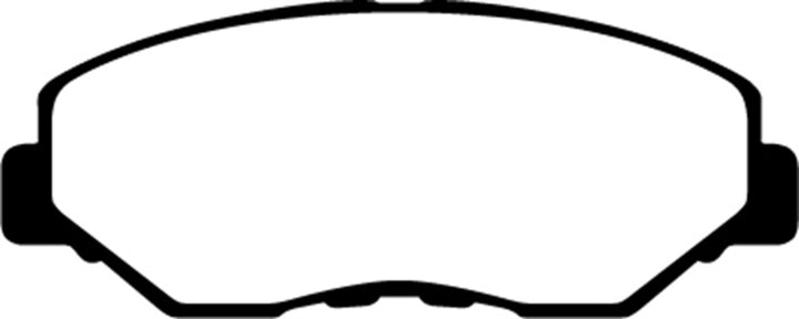 EBC 13-15 Acura ILX 1.5 Hybrid Greenstuff Front Brake Pads