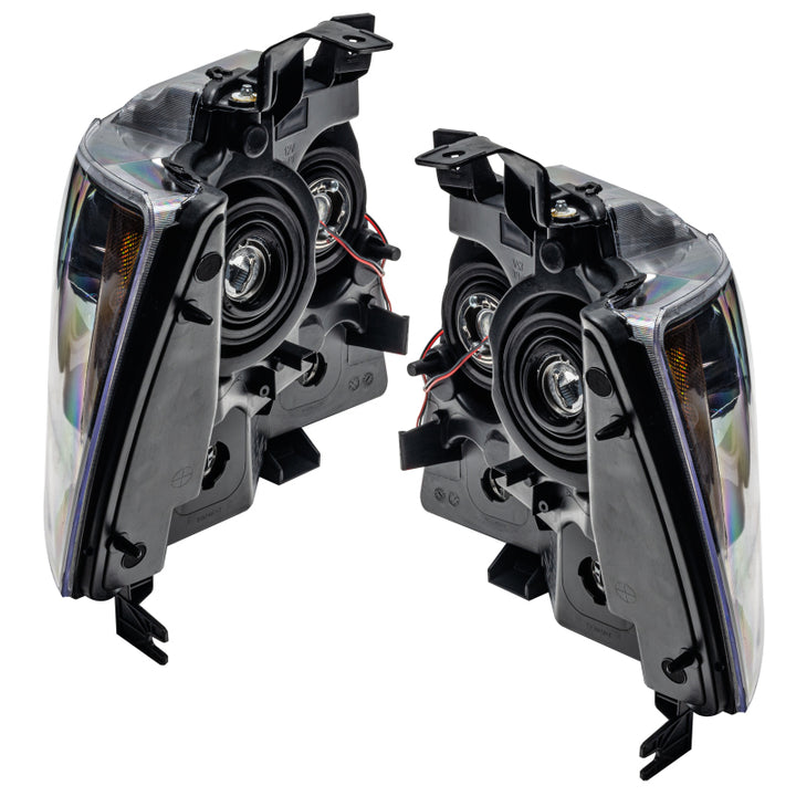 Oracle 07-13 Chevrolet Avalanche Pre-Assembled SMD Headlights - Red
