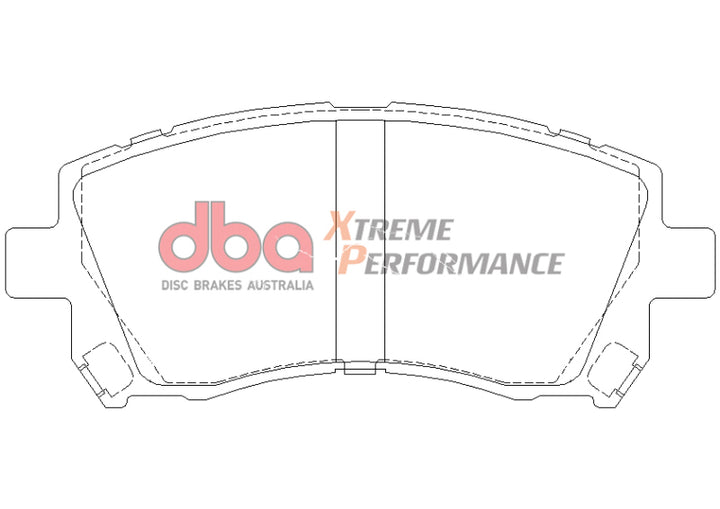 DBA 02-03 Subaru WRX / 98-01 Subaru Impreza XP650 Front Brake Pads