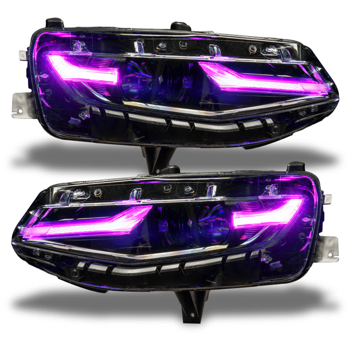 Oracle 19-21 Chevy Camaro LS/LT RGB+A Headlight DRL  Kit - ColorSHIFT w/o Controller